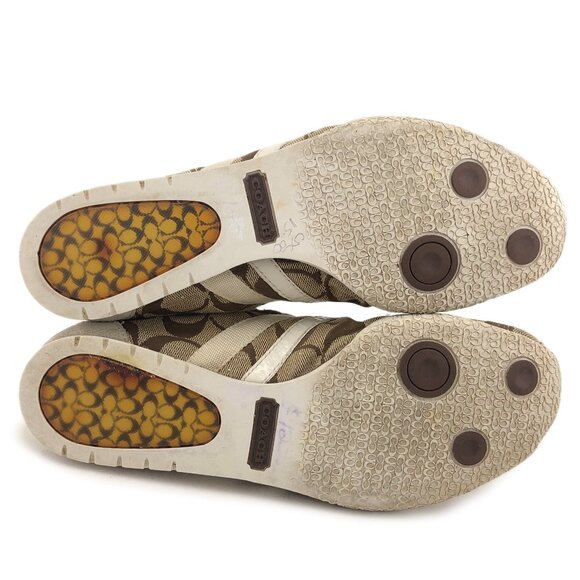 Coach Katelyn Signature Sneakers 8M - Picture 7 of 12